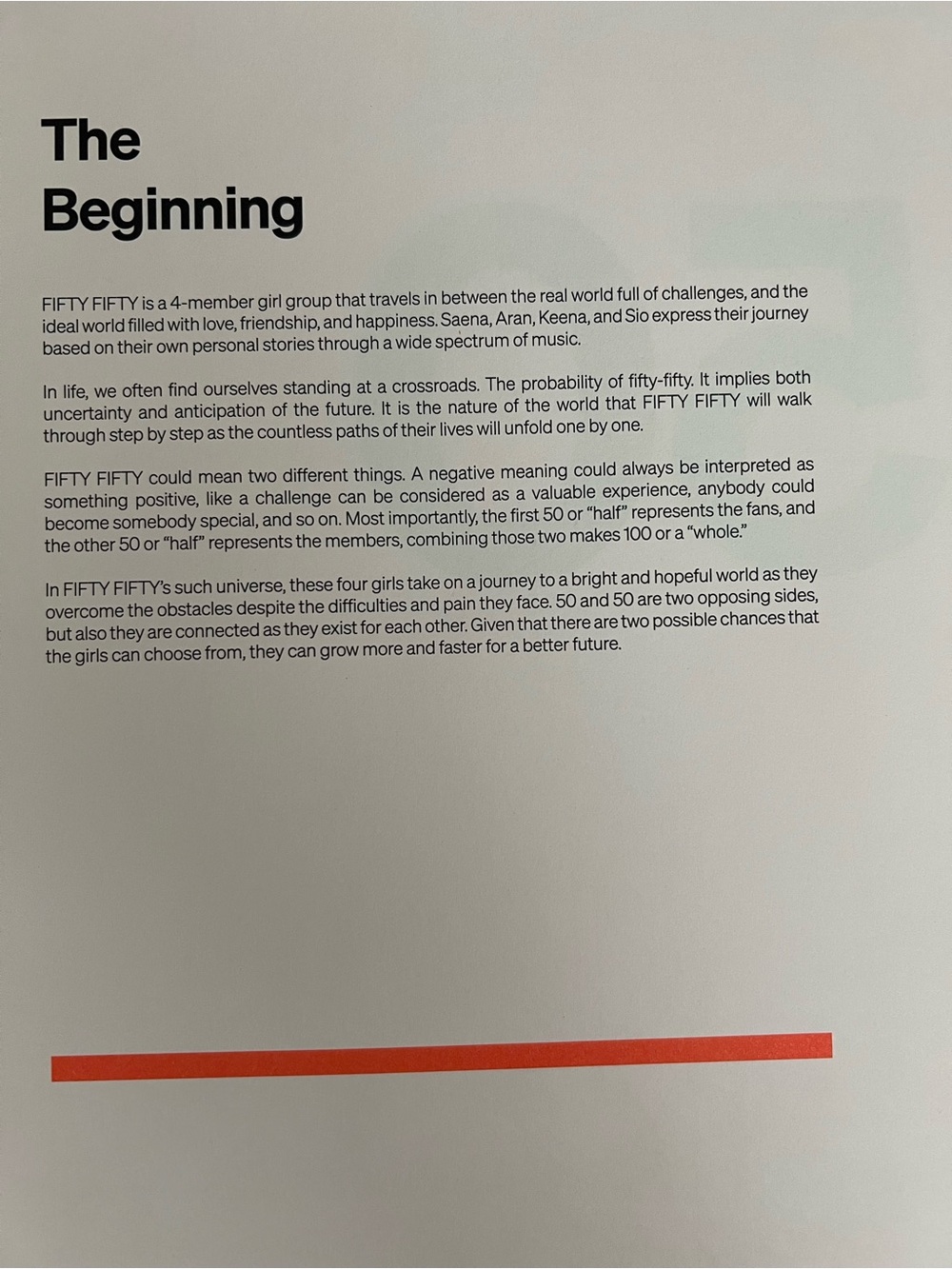 FIFTY FIFTY - The Beginning, Exclusive CD+Book - Picture 2 of 8